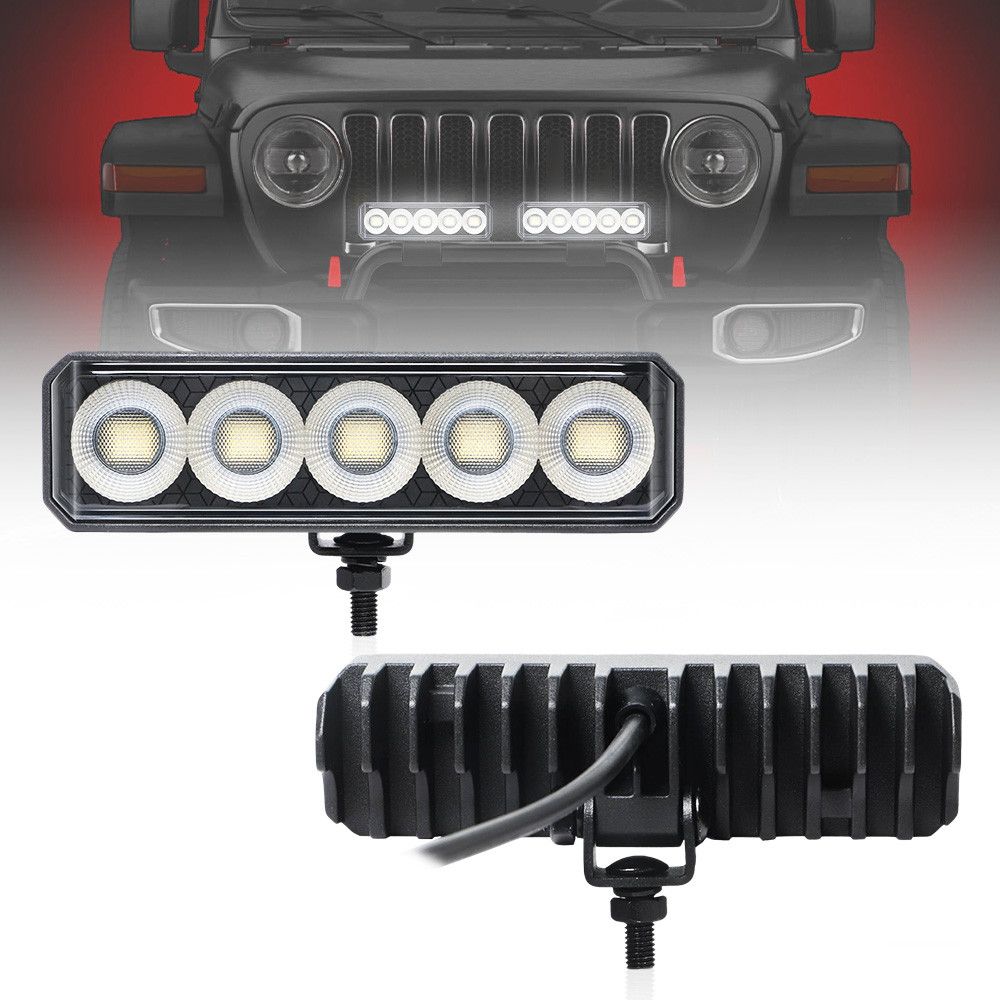 products/1531/Led radno svetlo reflektor.jpg - LED REFLEKTOR - RADNO SVETLO 16x4.5cm 45W - Xenon Svetla Beograd